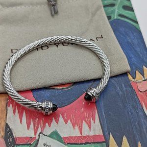 David Yurman fashion trend personalized diamond jewelry bracelet classic 5mm